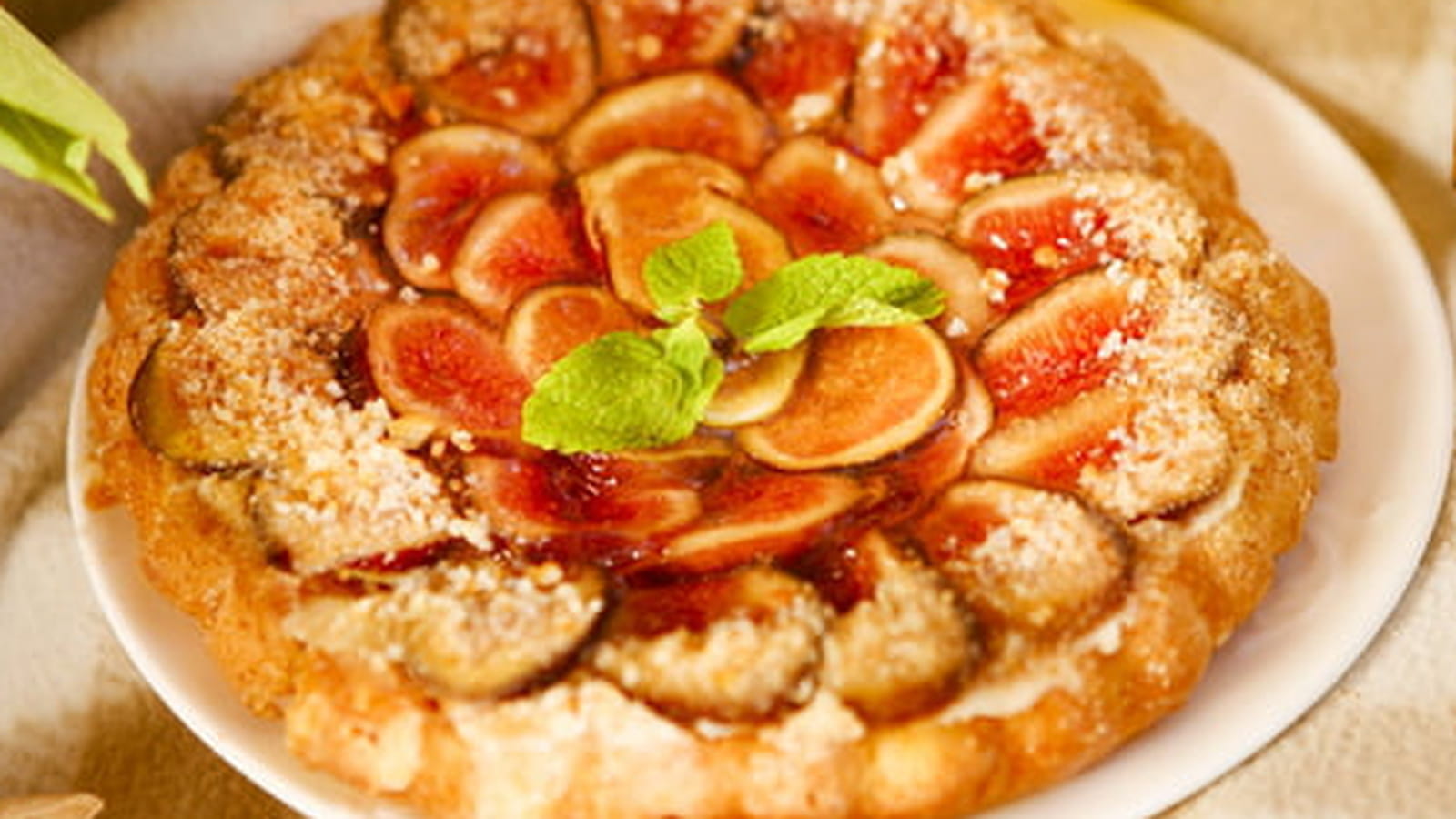 Tarte aux figues noires