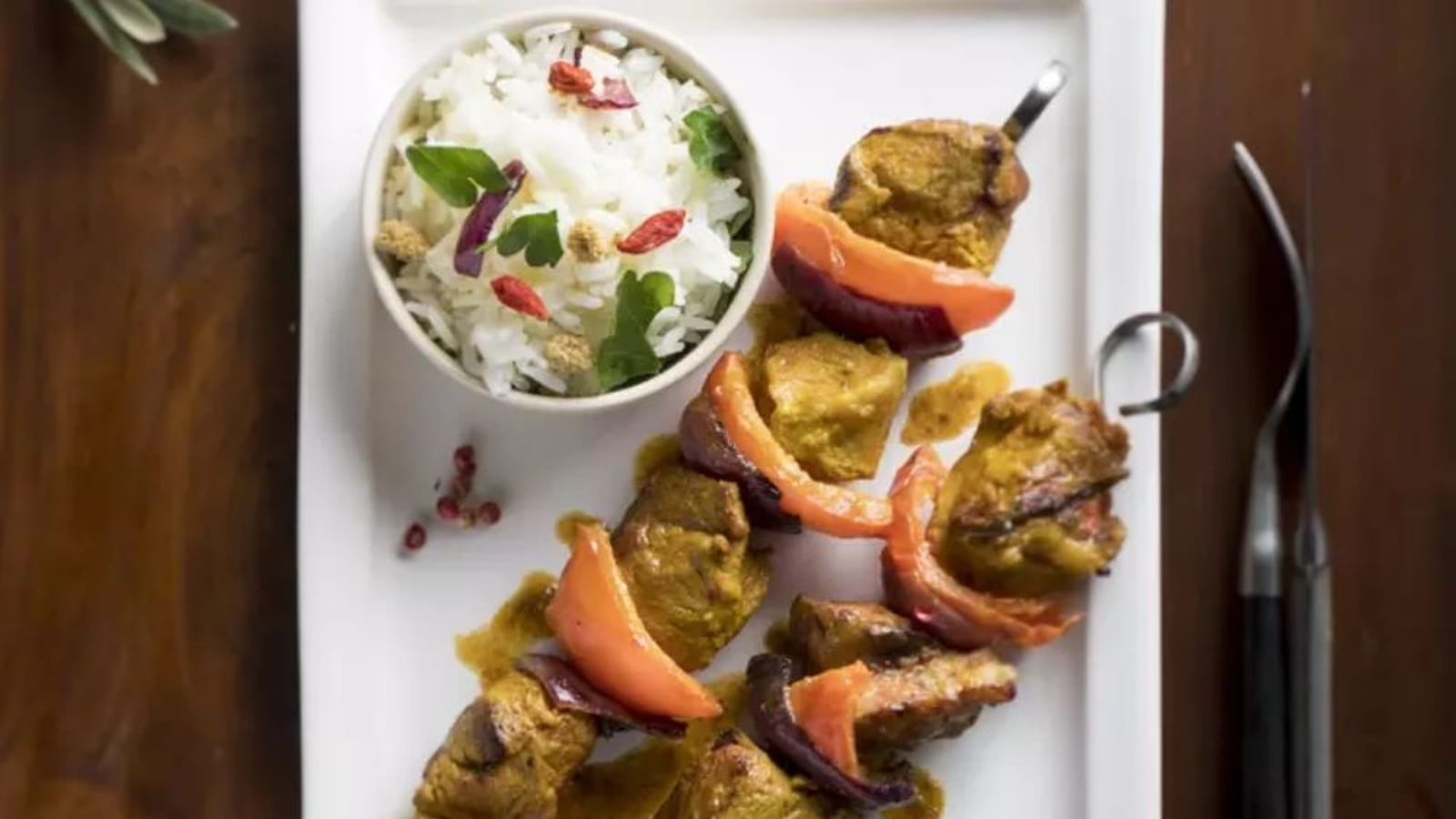 Brochettes d’agneau en marinade