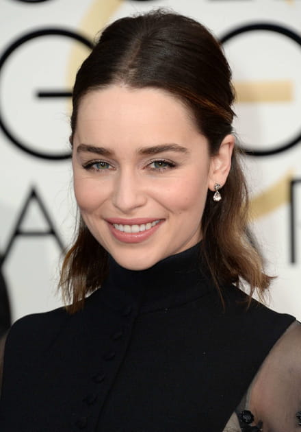 Le maquillage nude d'Emilia Clarke