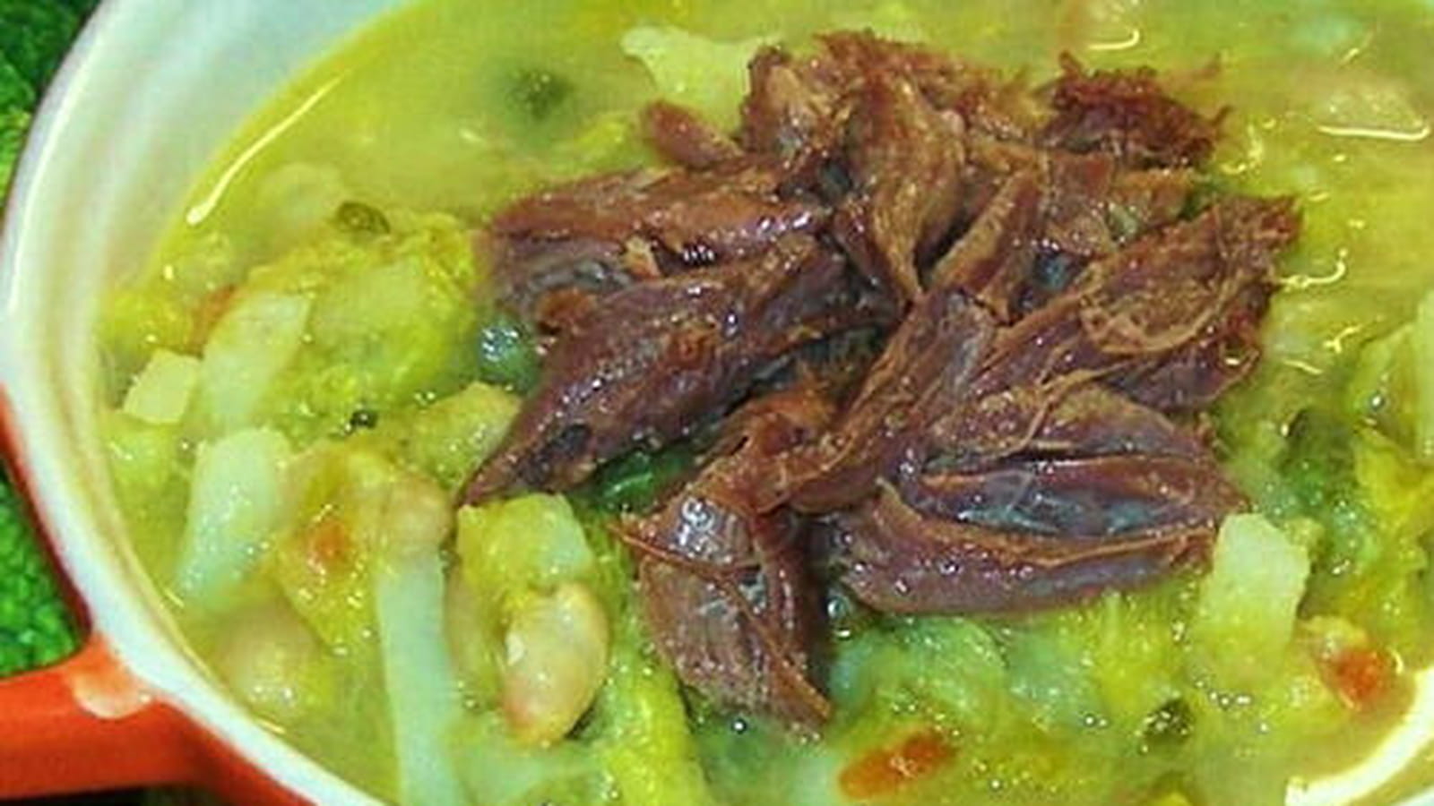 Garbure au confit de canard