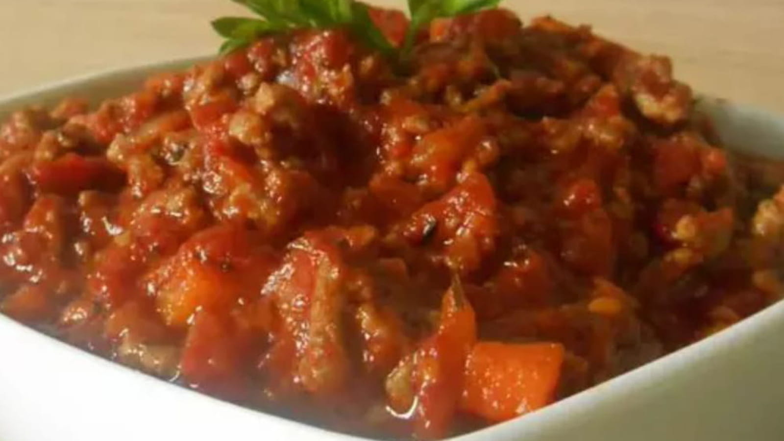 Sauce bolognaise (Sauce pour pâtes)