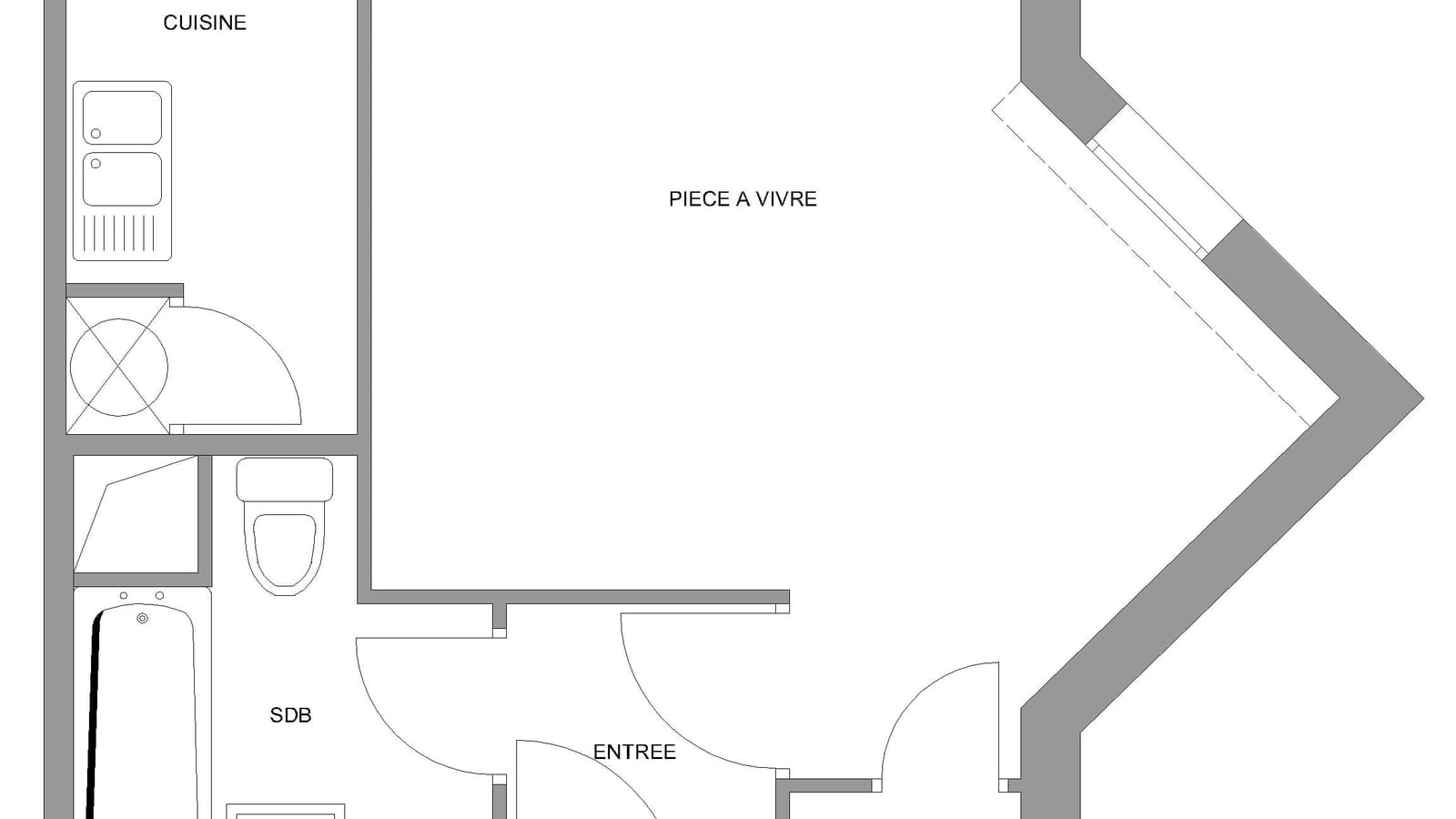 Plan existant 