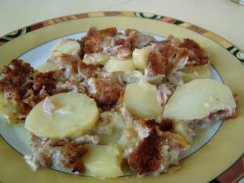 Gratin d'andouillettes aux pommes lyonnaises : la recette facile