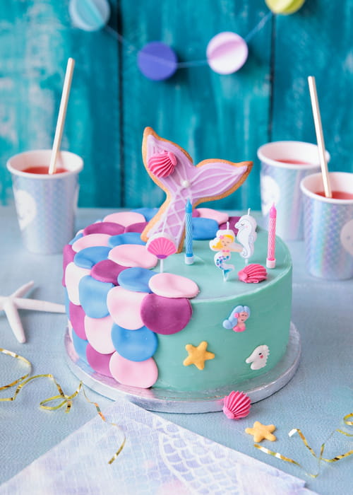 Gâteau Sirène