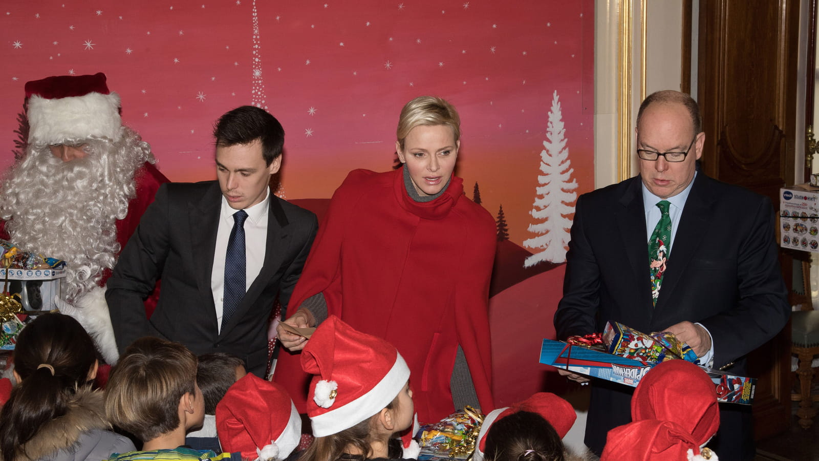 Distribution de cadeaux