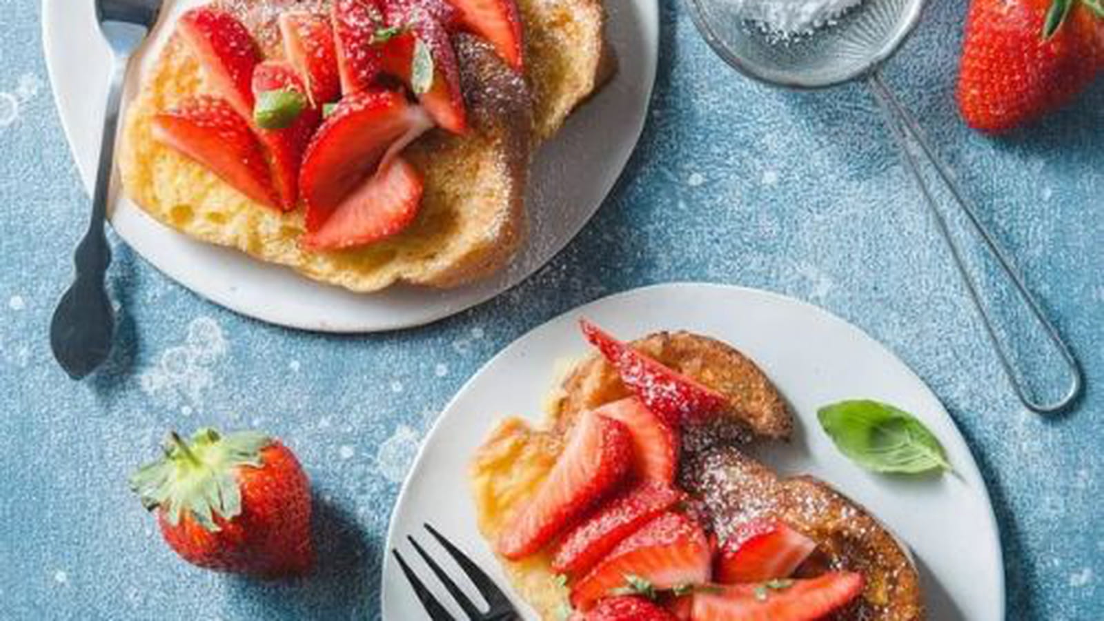 Brioche perdue aux fraises Actifry Genius