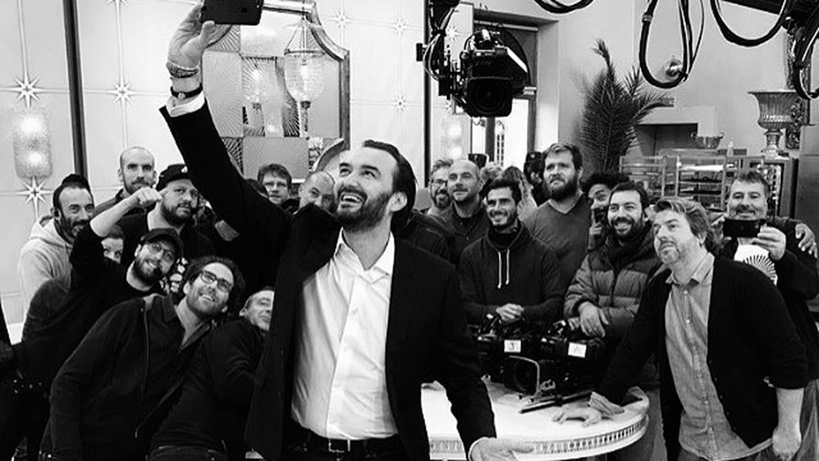 Cyril Lignac prend la pose