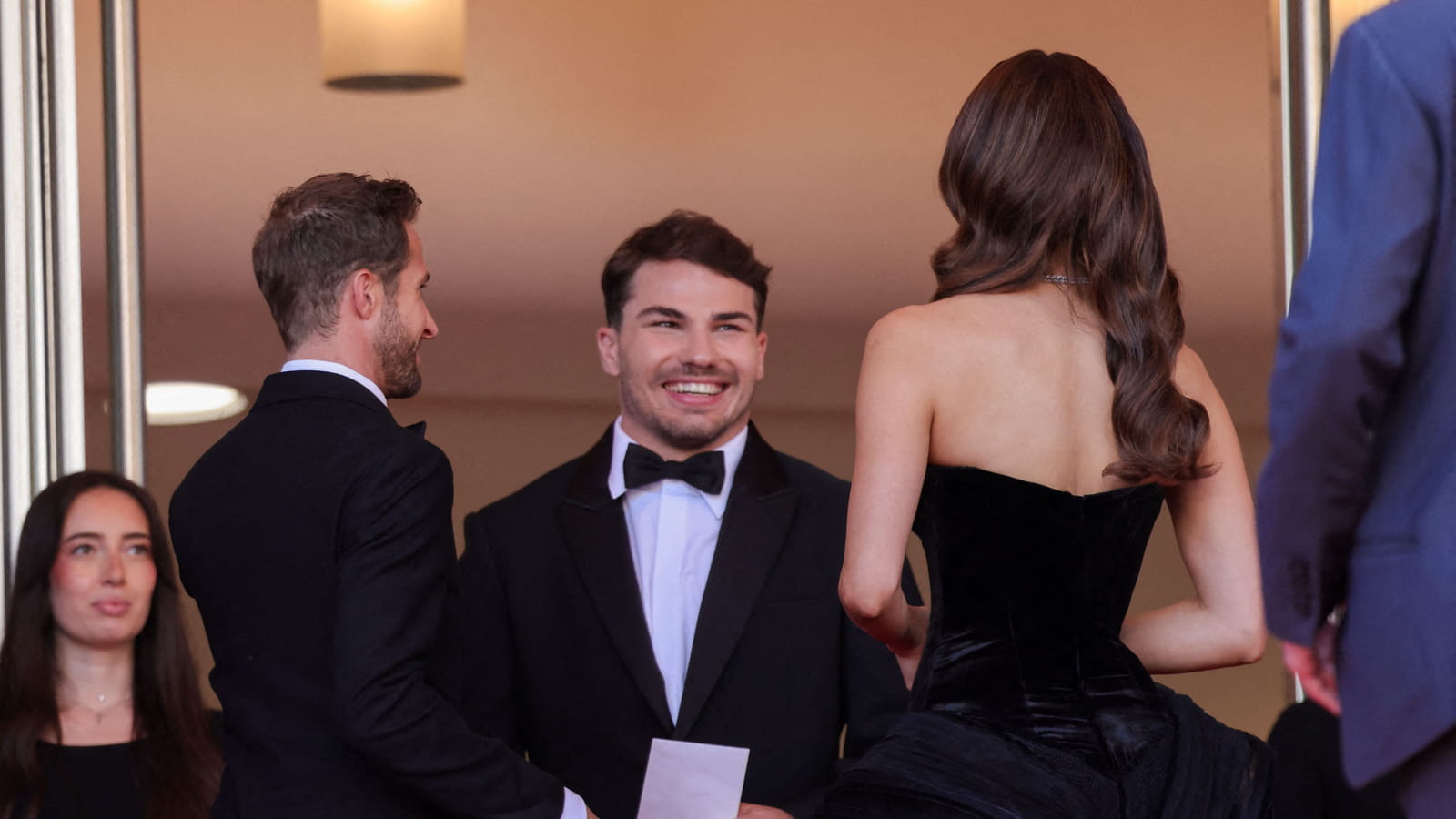 Antoine Dupont et Iris Mittenaere