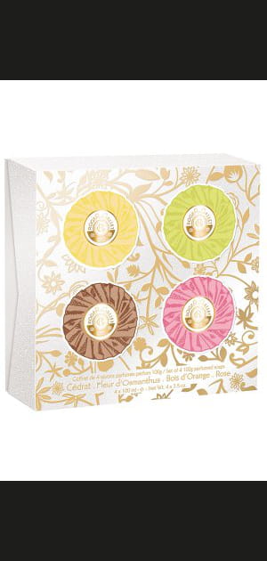 Coffret 4 savons parfum&eacute;s de Roger &amp; Gallet
