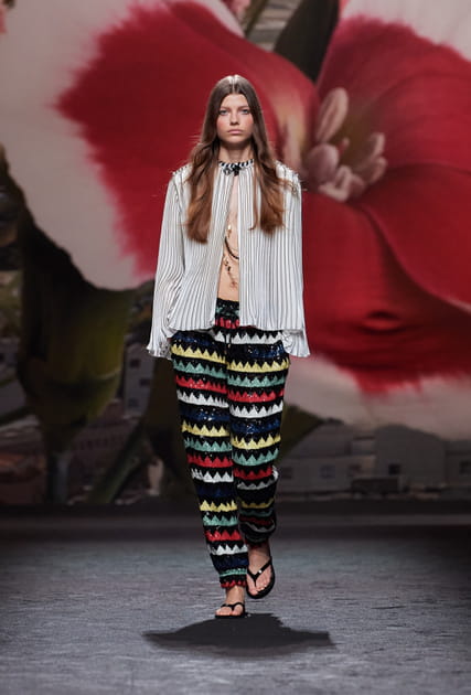 Look 4&nbsp;du d&eacute;fil&eacute;&nbsp;Chanel&nbsp;printemps-&eacute;t&eacute; 2024