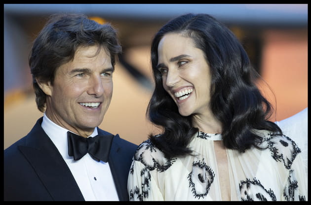 Tom Cruise et Jennifer Connelly, &agrave; l'avant-premi&egrave;re de "Top Gun&nbsp;: Maverick" &agrave; Londres, le 19&nbsp;mai