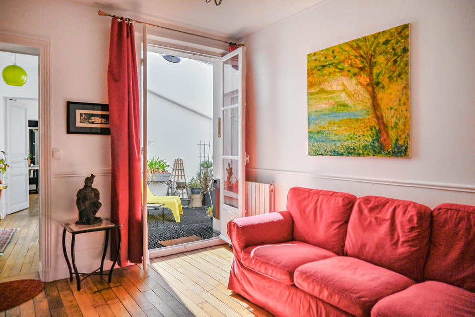 Avant&nbsp;: un salon un peu d&eacute;lav&eacute; et dans son jus