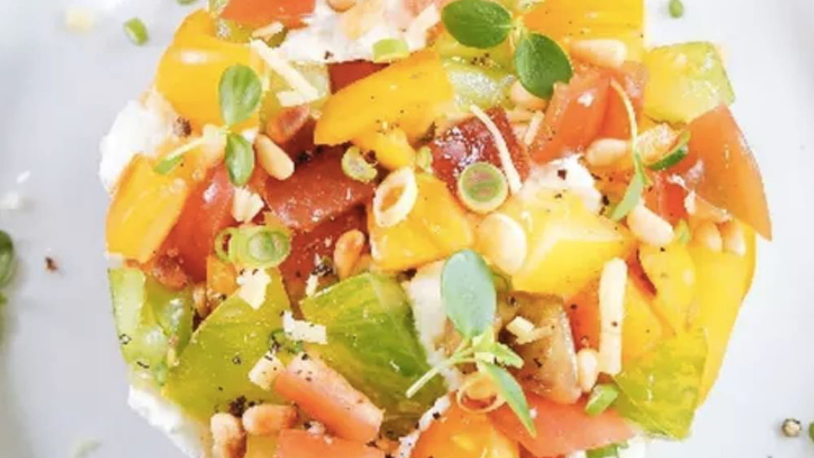 Tartare de tomates anciennes