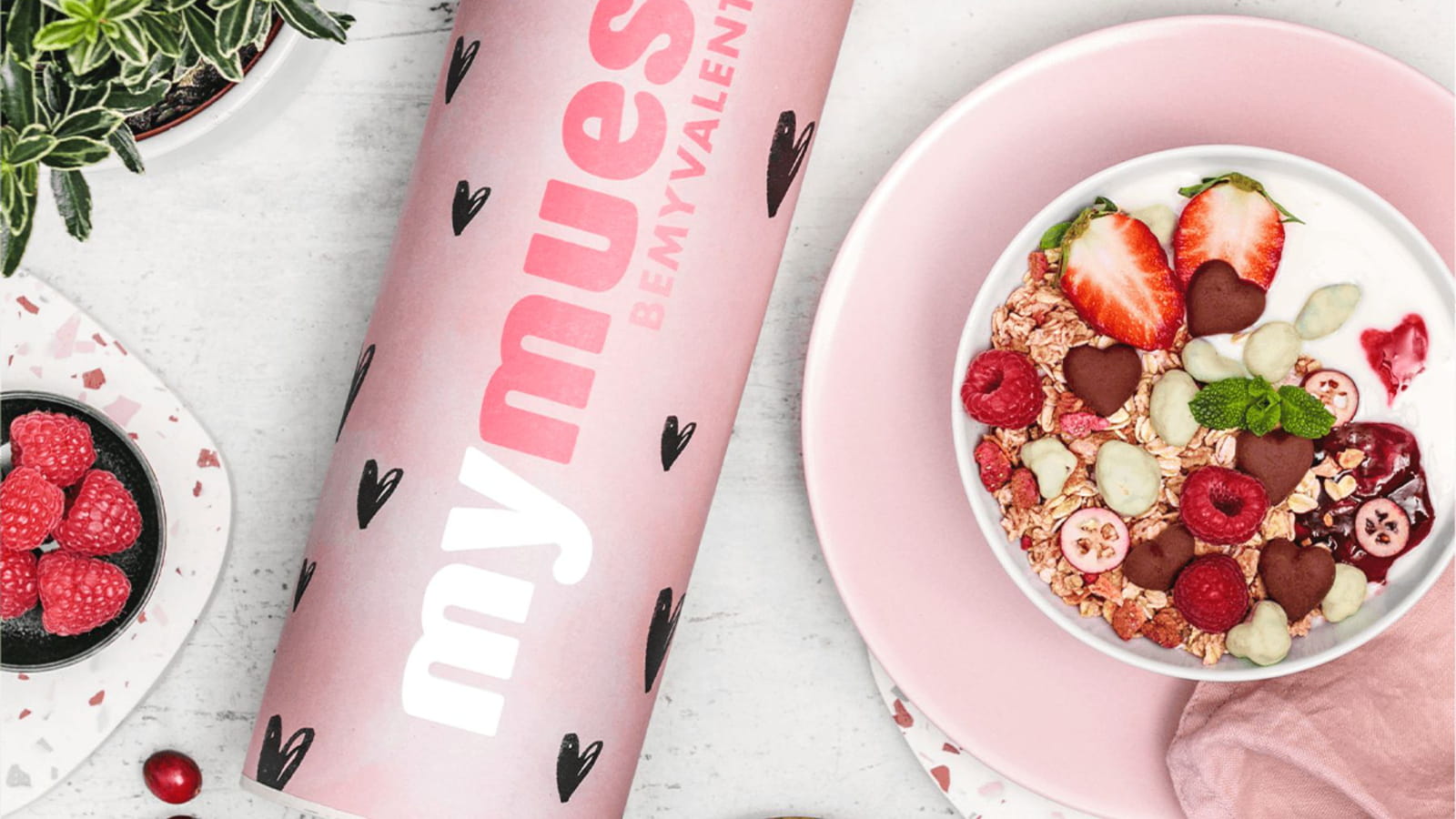 Un muesli pour un bol d'amour avec mymuesli