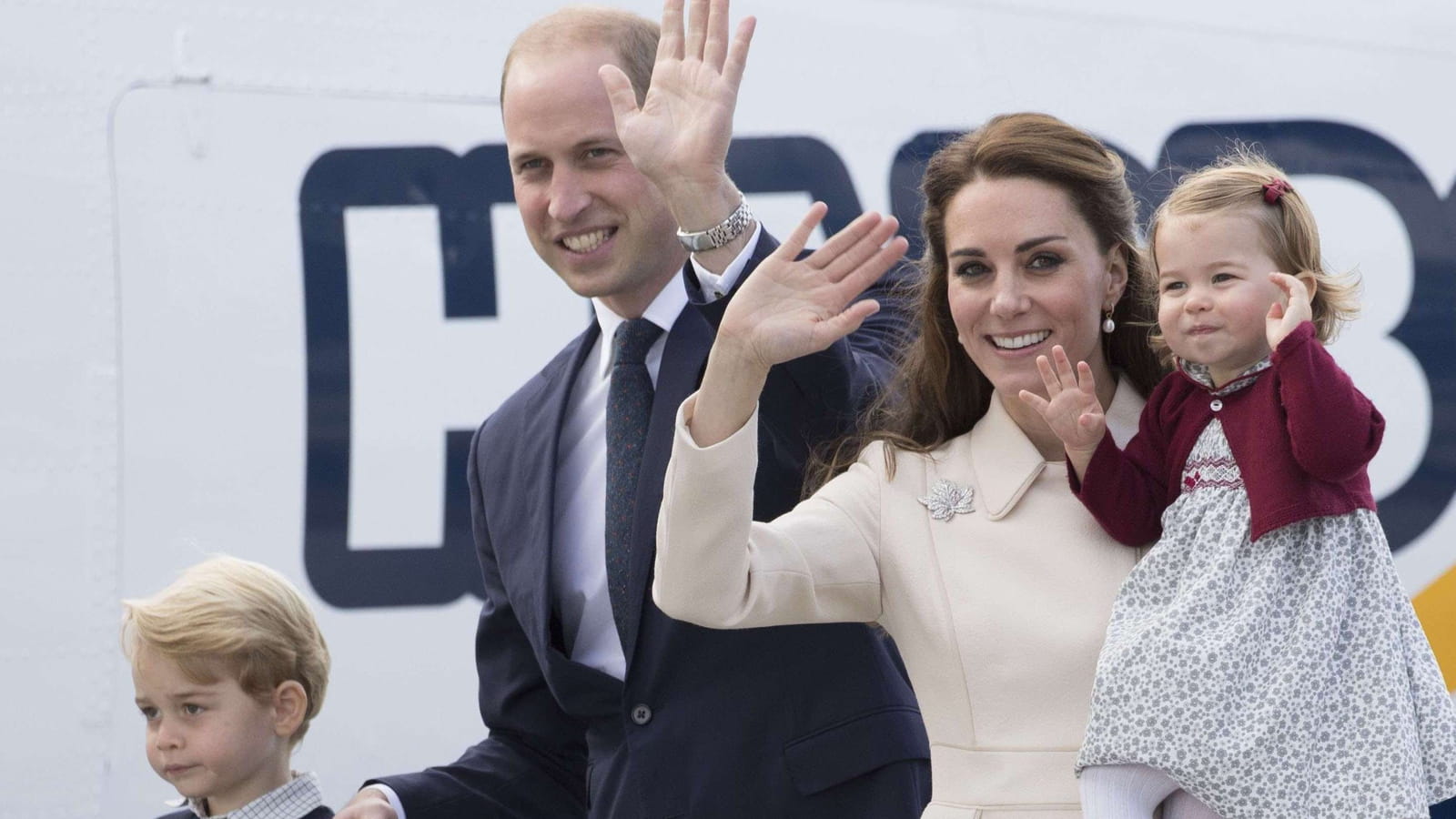 Le prince William et sa famille 