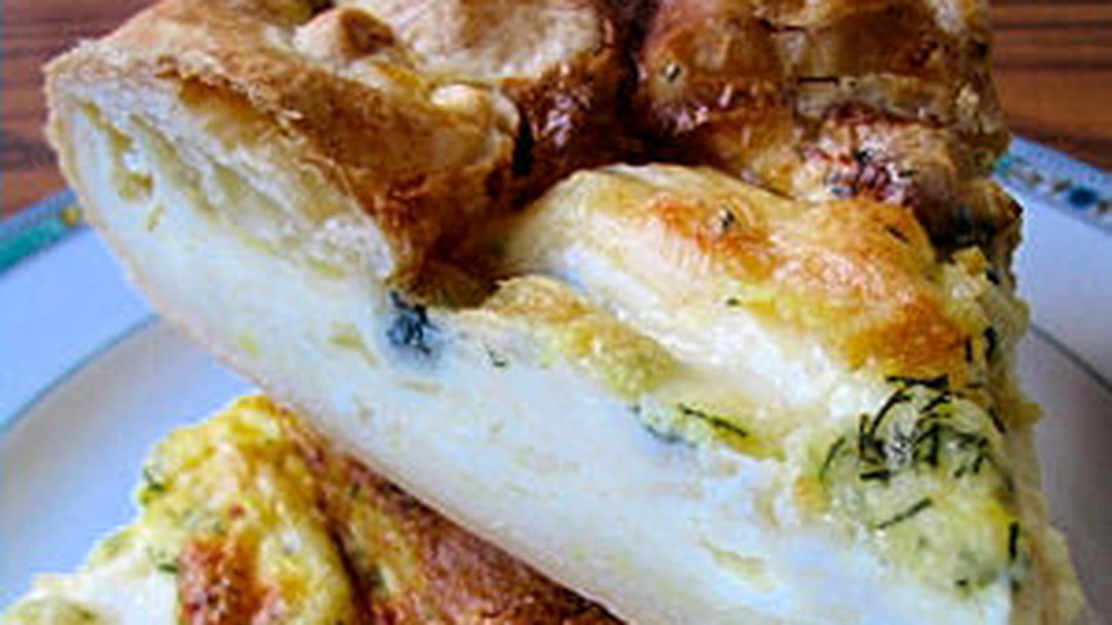 Quiche au gorgonzola 