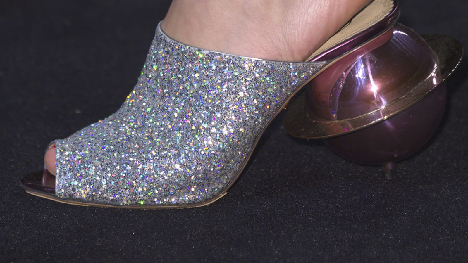 Mules talons planète Charlotte Olympia