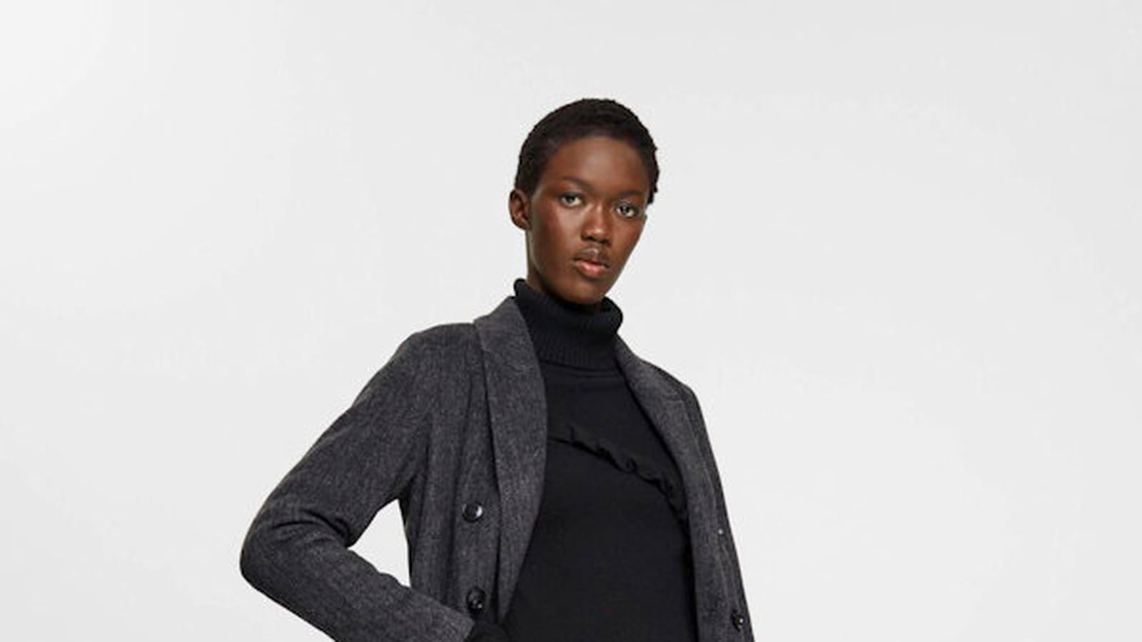 Robe noire Esprit