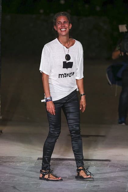 Isabel Marant à Paris en octobre 2016