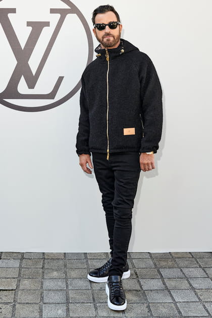 Justin Theroux au défilé Louis Vuitton