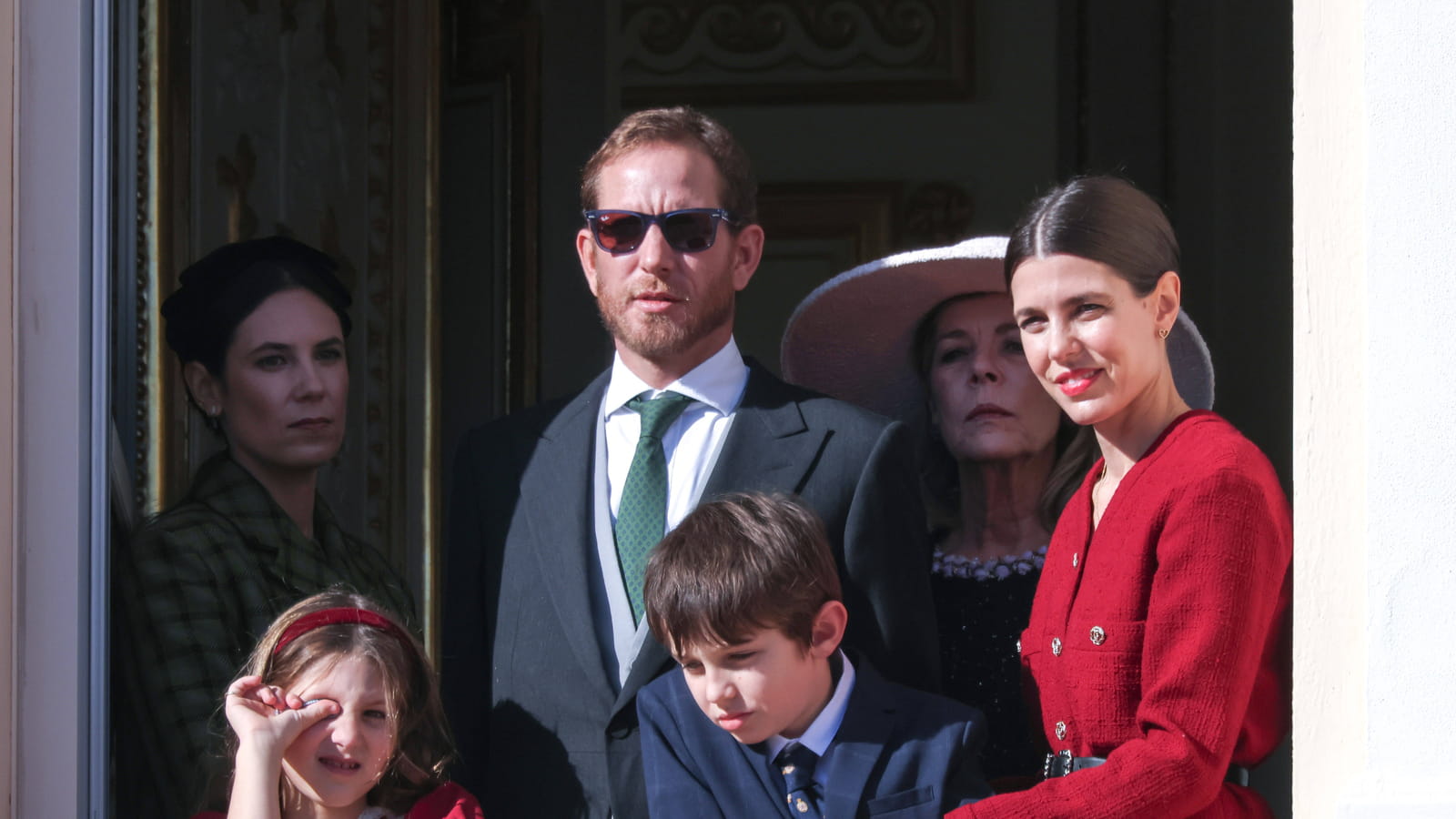 Andrea et Charlotte Casiraghi