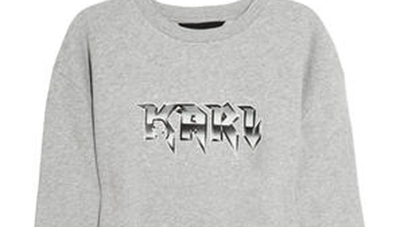 Sweat-shirt en jersey de Karl Lagerfeld