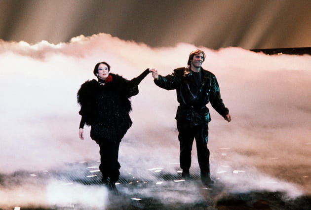 Sur sc&egrave;ne pour le spectacle "Lily Passion"