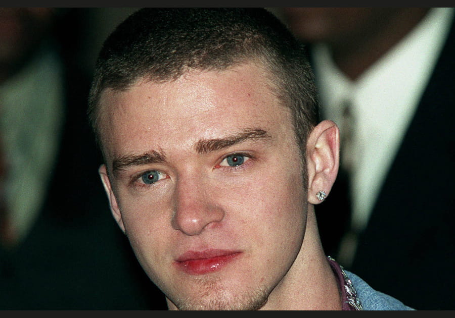 La chevelure naturelle de Justin Timberlake