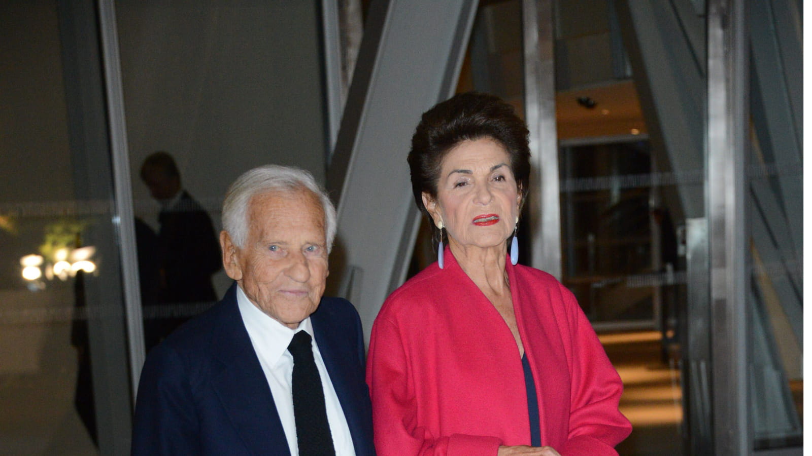 Jean D'Ormesson et Françoise Béghin