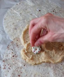 Galette des rois légère sans pâte sans gluten : Etape 3