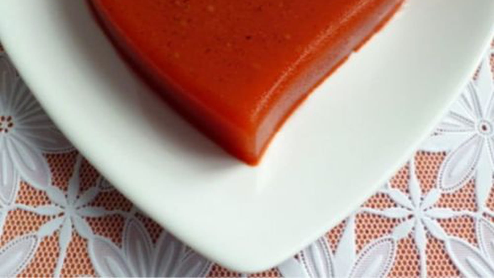 Flan coeur détox pomme poire orange carotte citron betterave cardamome à l'agar-agar