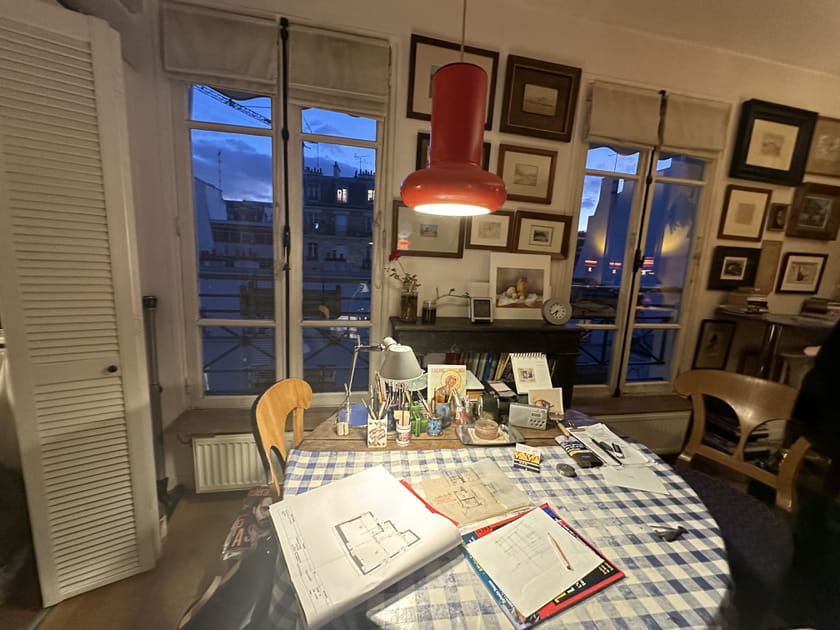 Avant&nbsp;: une salle &agrave; manger fourre-tout