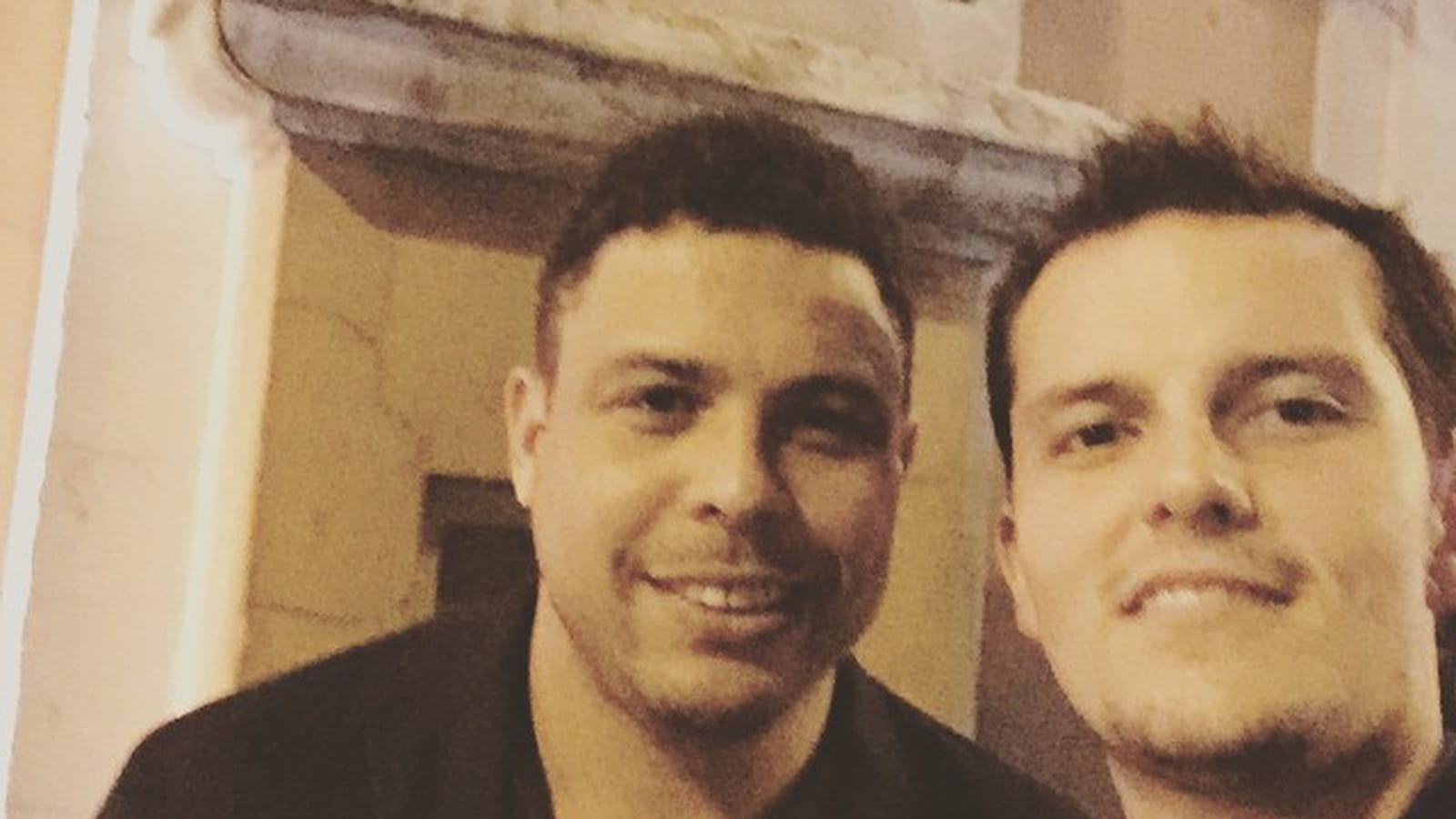 Juan Arbelaez, son selfie avec Ronaldo