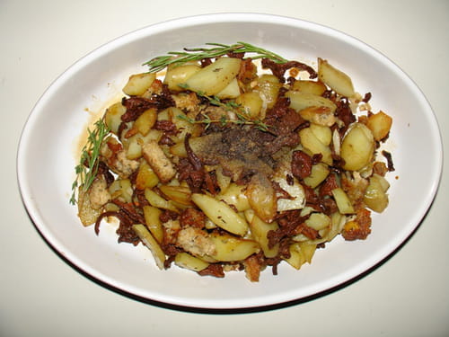 Poêlée de girolles et pommes de terre à la sauce soja : la recette facile