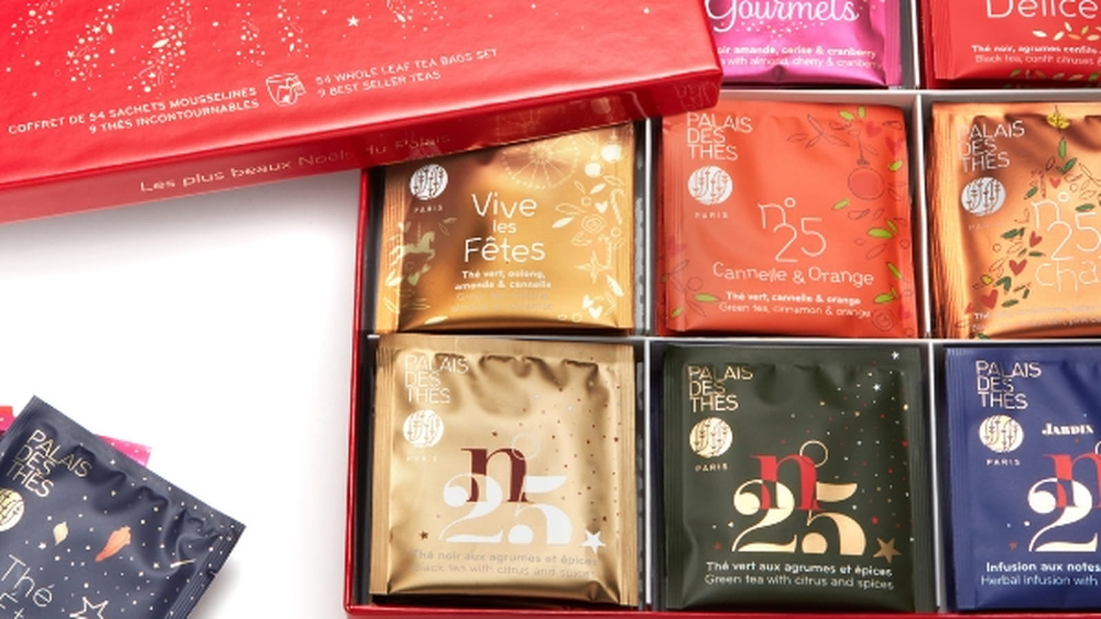 Le coffret thés des fêtes de Palais des Thés