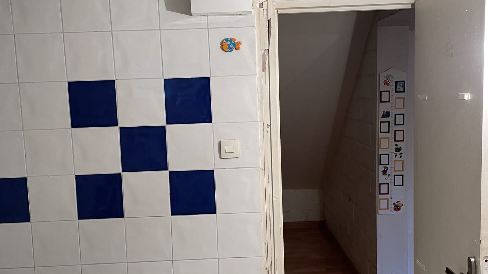 Salle de bains avant