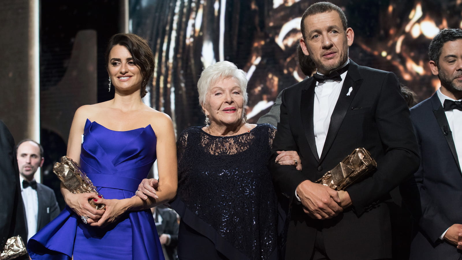 Pénélope Cruz, Line Renaud et Dany Boon
