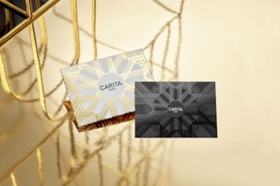Carte cadeau Carita design&eacute;e par Gao Weigang