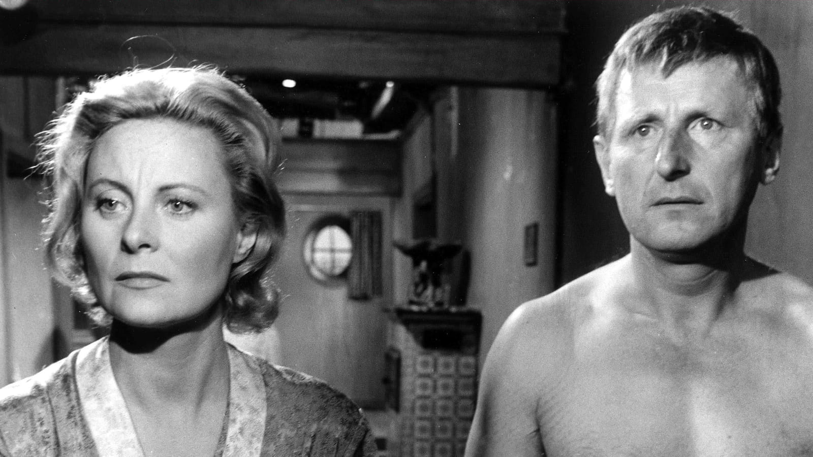 Avec Bourvil dans "Fortunat", 1960
