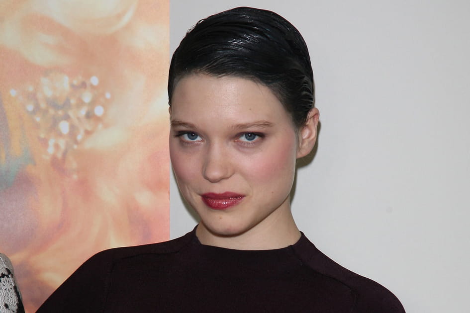 La coupe courte wet de L&eacute;a Seydoux
