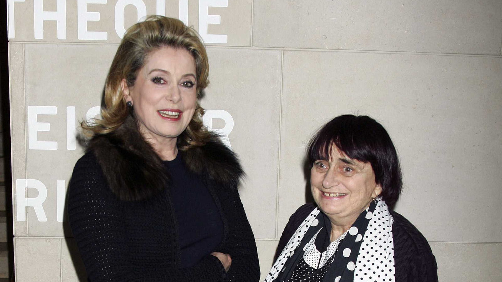 Catherine Deneuve et Agnès Varda