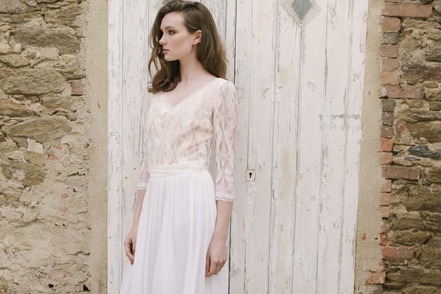 Robe de mari&eacute;e Violette