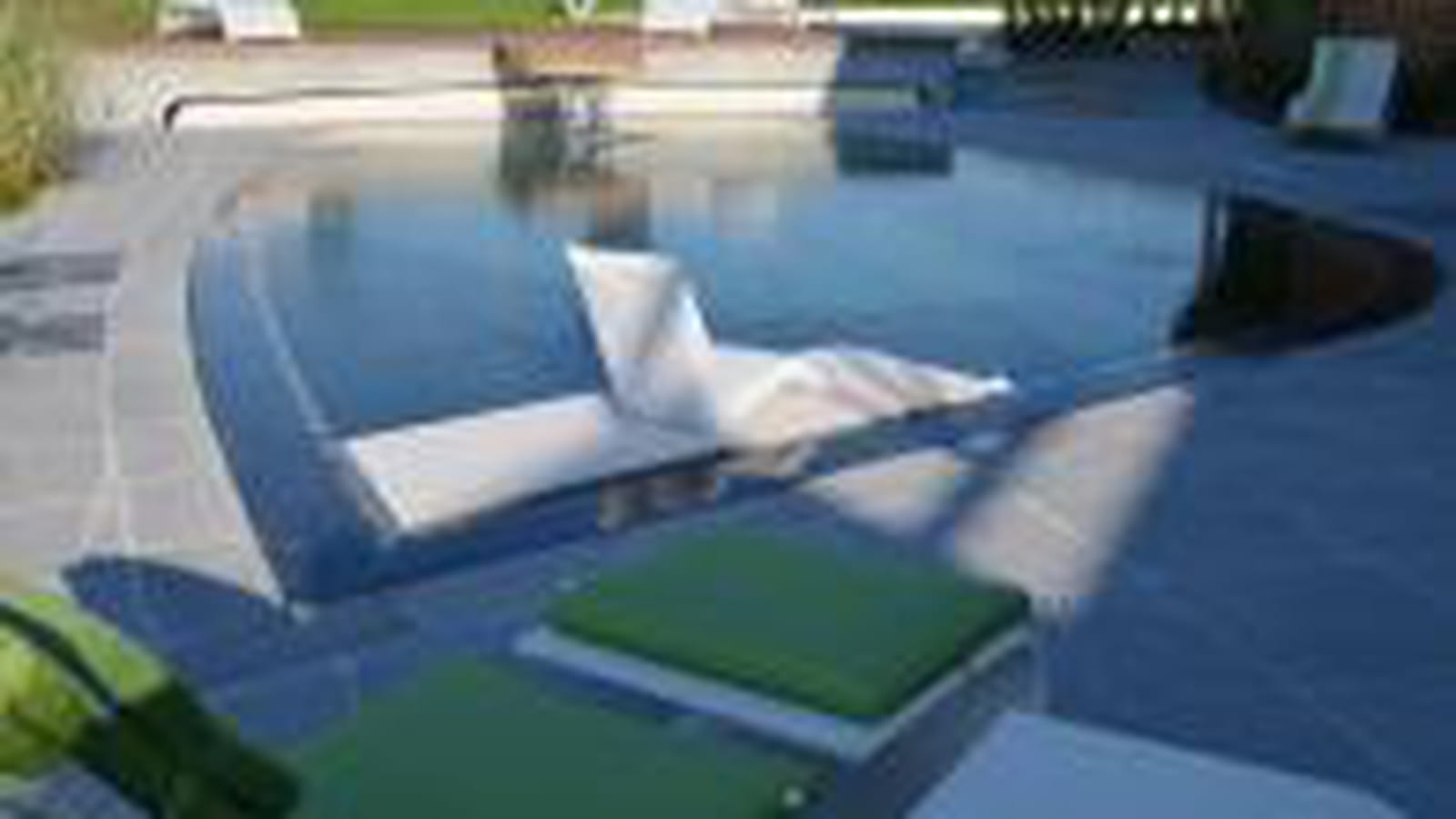 Piscine familiale de forme libre : Or