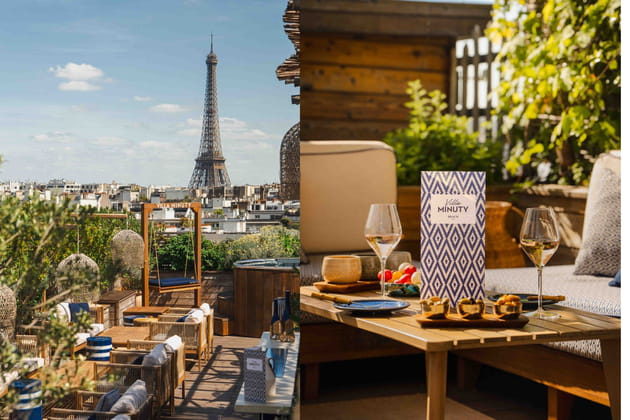 La Villa Minuty - rooftop du Brach Paris