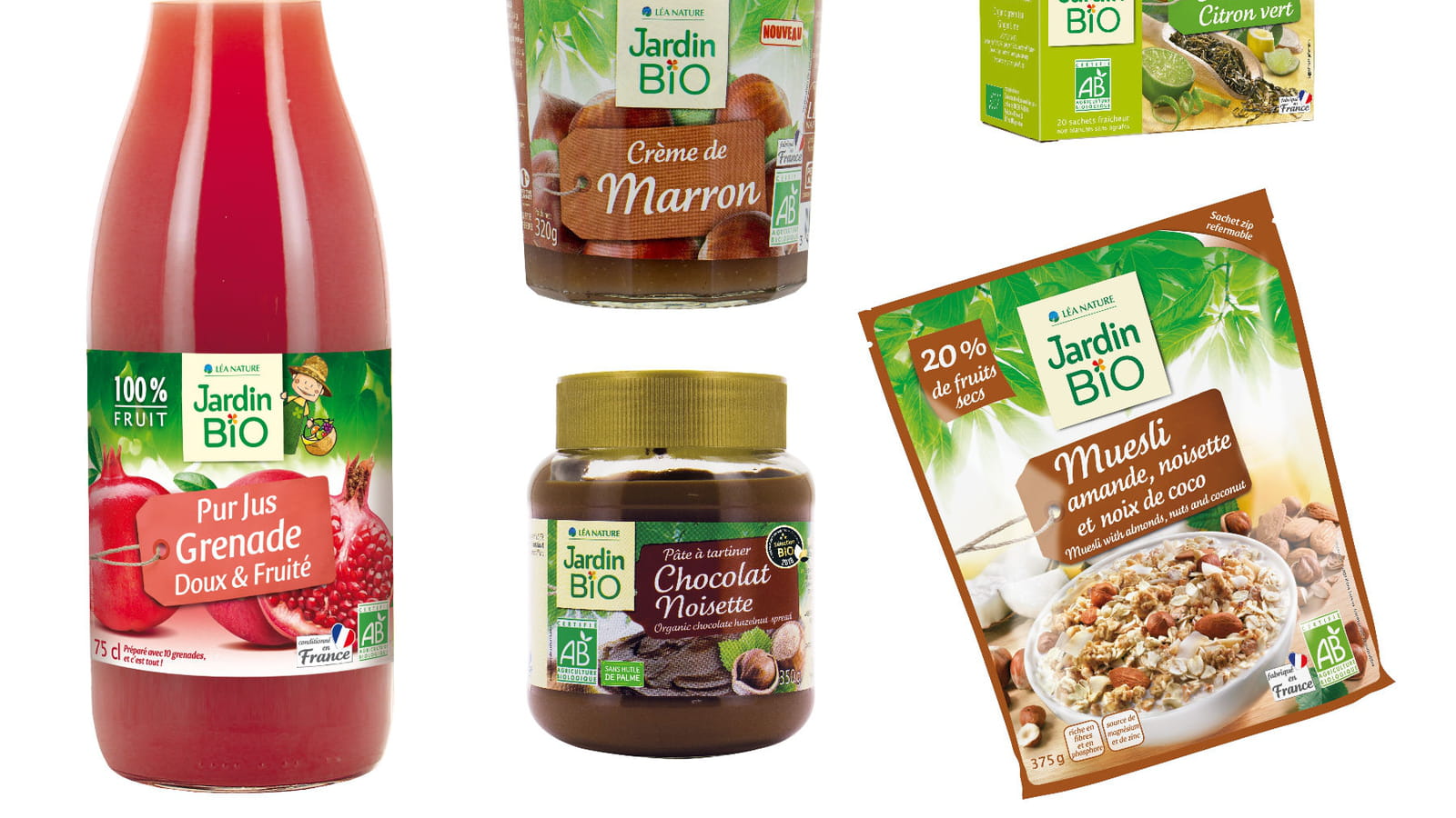 Les nouveautés petit déjeuner de Jardin Bio