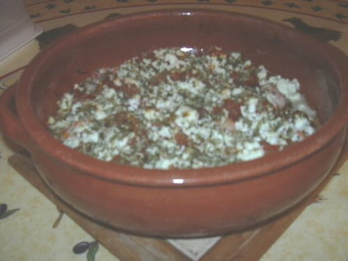 Crevettes yiouvetsi
