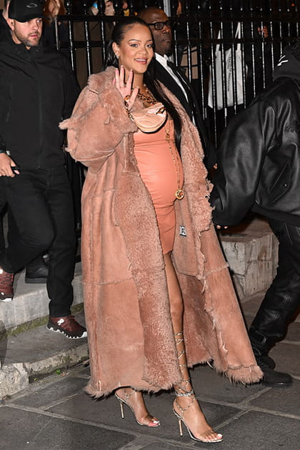 Rihanna au défilé Off-White