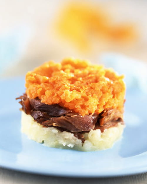 Parmentier de canard aux navets