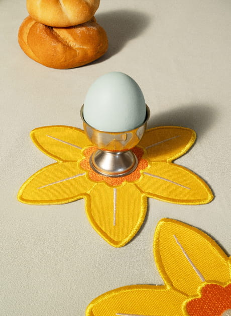 Coup de c&oelig;ur pour ces dessous de verre printaniers&nbsp;: ils font fleurir votre table avant l'heure d'&eacute;t&eacute;