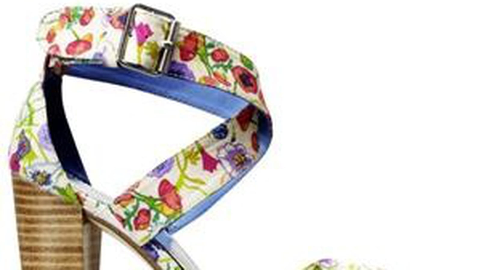 Chaussures à fleurs de H&M